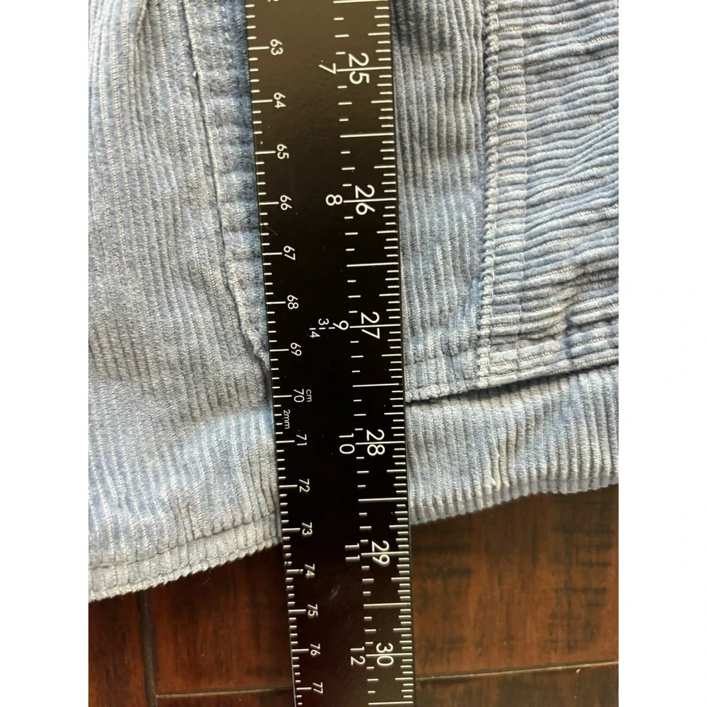 Sears The Mens Store Blazer Mens 40R Blue Corduroy Sport Coat  Vintage Jacket